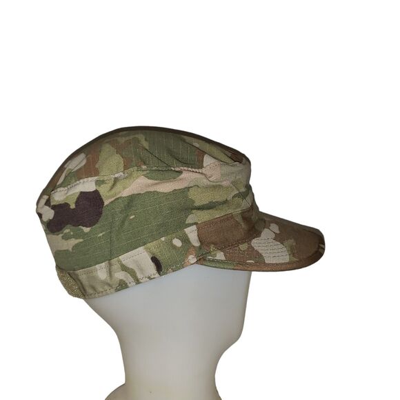 OCP Patrol Hat Camouflage Army Cap Hat Fitted 7 1/8 - Picture 3 of 4